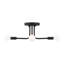 Plafonnier semi-encastré 4 lumières 17,75 po Nealey-1064998150