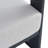 Hoerner Modern Minimalist Aluminum Outdoor Patio Club Chair with Olefin Cushions