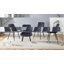 Smooth Line Design Extended Seat Cushion PU Dining Chair (Set of 8)-1422516673
