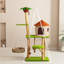 3 Tiers Cat Tree with Condons,Perch,Scratching Posts