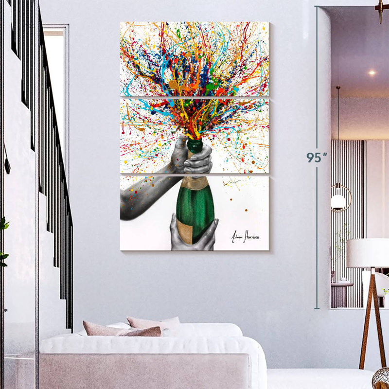Yarlin Bottle Of Nostalgia, 74" H x 48" W