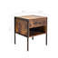 Ensemble de 2 tables de chevet modernes