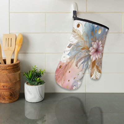 Sergé de coton Brushstroke Elegance