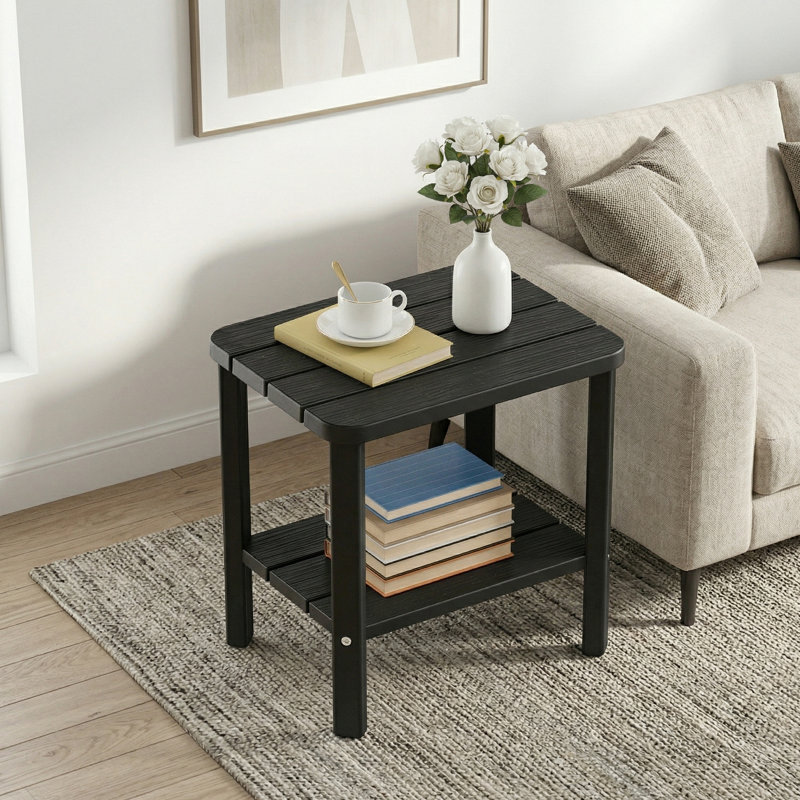 Table d'appoint 17 "avec tablettes
