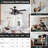 Rustic Ceiling Fan With Light