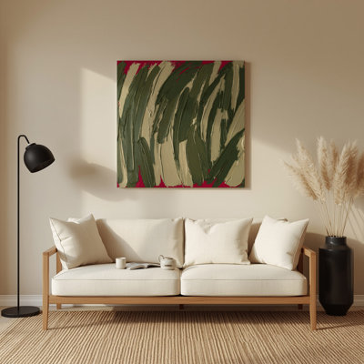 Neo Expressionism 73 Brown Metal Wall Art