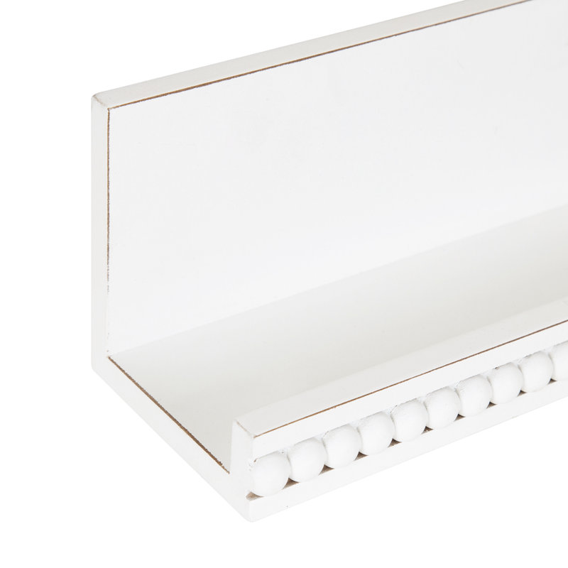 Tablette décorative Bisso Strahm 36 po - blanc
