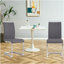Chaise d'appoint Chaslynn en gris foncé