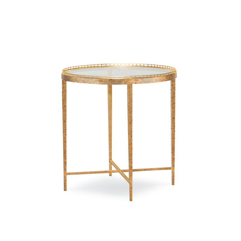 Details Occasional Glass End Table