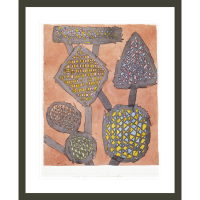 «Growing Weapons» par Paul Klee, impression giclée sur cadre