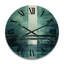 Horloge murale en bois massif Sulema-195746337