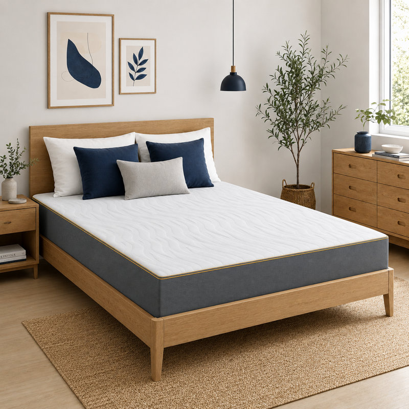 Ortho Sleep Firm 24cm Gel Memory Foam Mattress, Super King (6')