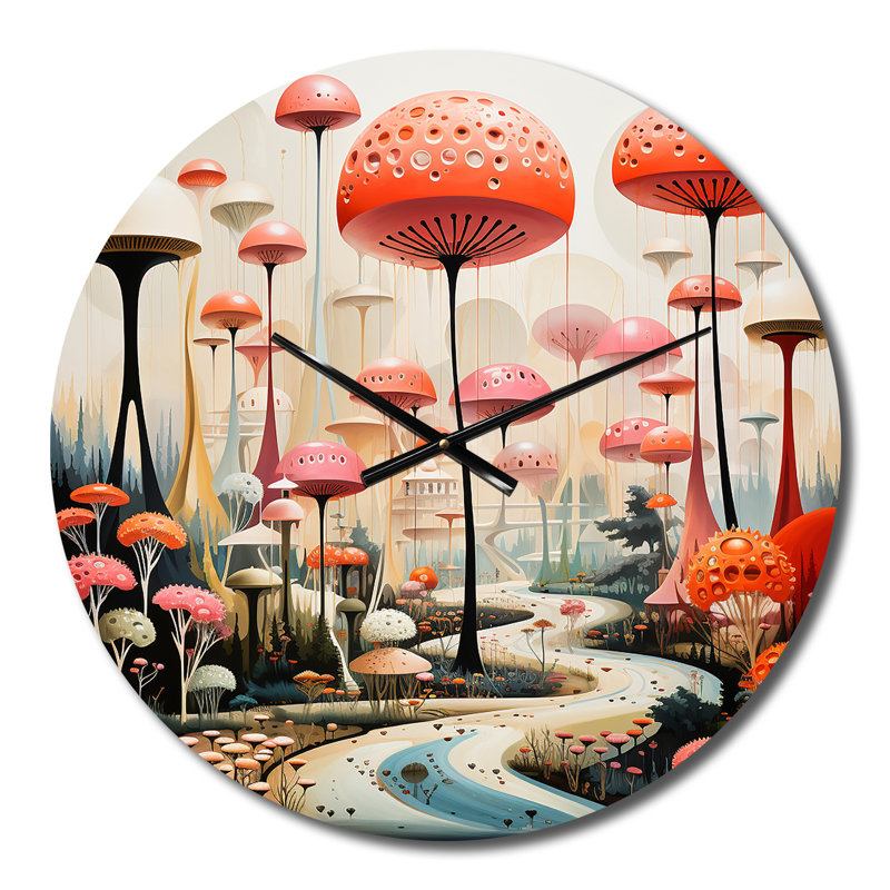 Clarkdale - Horloge murale Mid-Century, Petit
