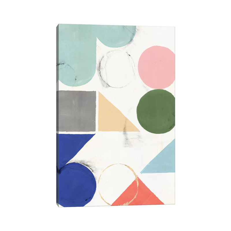 Fusion II by Isabelle Z - Print on Canvas, Wrapped Canvas, 20.32 cm H x 30.48 cm W
