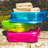 Fresh Keepers Sandwich Lunch Box Containers with Vented Lids