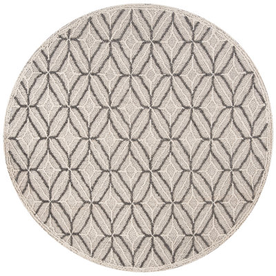 Loretto Trace Hand Tufted Wool Geometric Rug