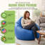 Fauteuil à billes - avec billes de polystyrène et fauteuil imperméable rempli de mousse CertiPUR pour adultes et adolescents-127138220-127138221