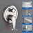 Shower Faucet Set With Tub Spout, Ceiling Mount Shower System With 12 Inch Rain Showerhead And Tub Spout Included Valve And Trim-125588395