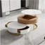 Table basse à plateau relevable rond en bois blanc naturel de 31,5 po et 27,56 po-297975977
