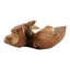 Bol en bois de teck Capiz Modern Sculptural Edge Modern