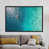 White Floater Framed