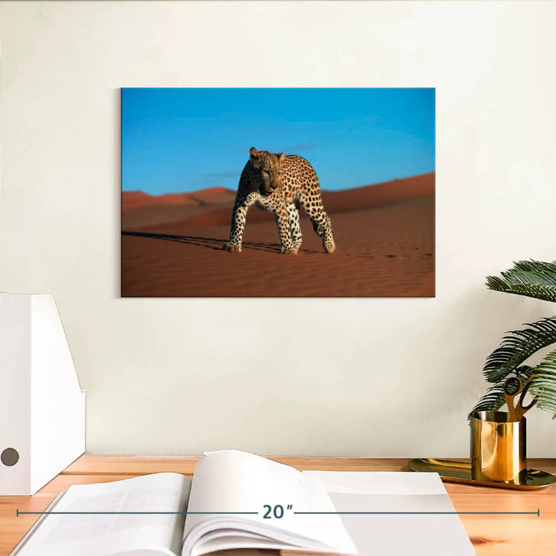 Crowle Desert Leopard, 8" H x 12" W