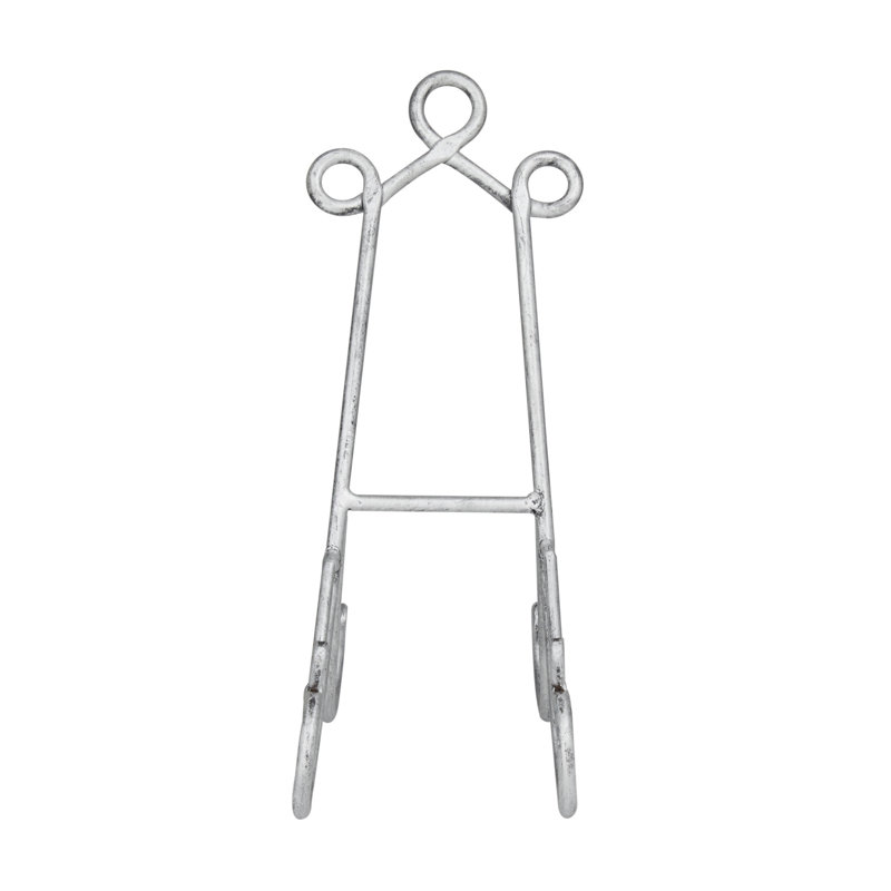 Chevalet Ilanah, H 14,3 po x l 5,9 po x P 9,85 po, gris