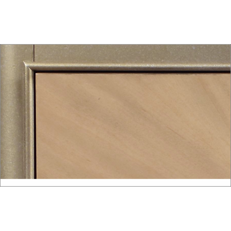 Armoire console en chêne naturel Dodie