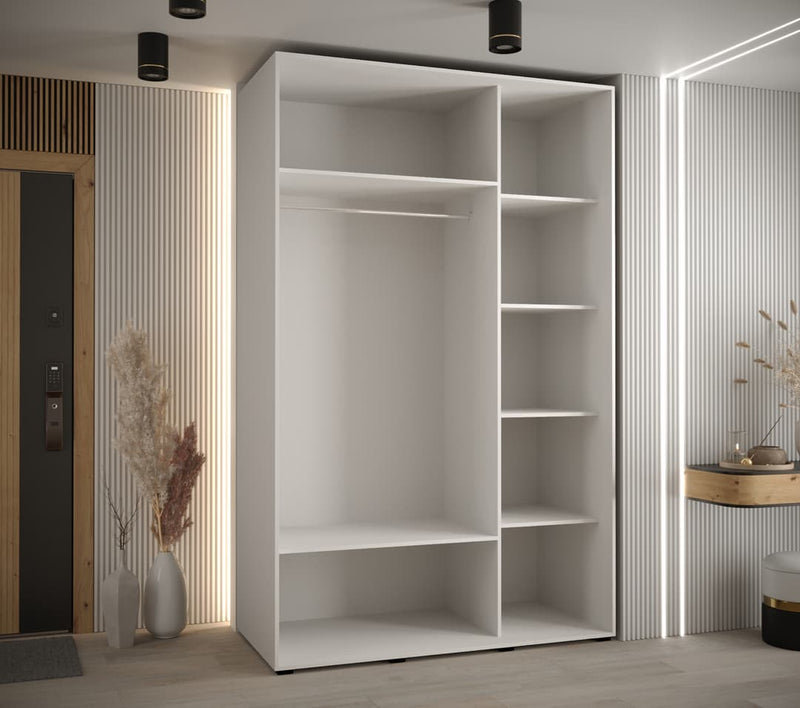 Cannes X 3 Door Steel Wardrobe