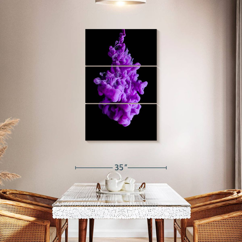 Senne Smoke Art, 45" H x 28" W