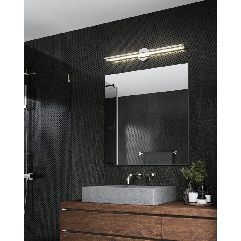 Marlon 1 - Light LED Bath Bar, Chrome