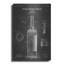 «Bottle Blueprint Vernis Tableau» par Luxe Metal Portfolio-101455095
