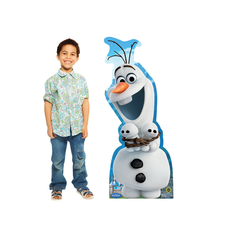 Olaf Hugging Snowgies Frozen Fever Cardboard Standup