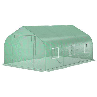Serre de plain-pied 11,5 pi x 10 pi x 7 pi Outsunny