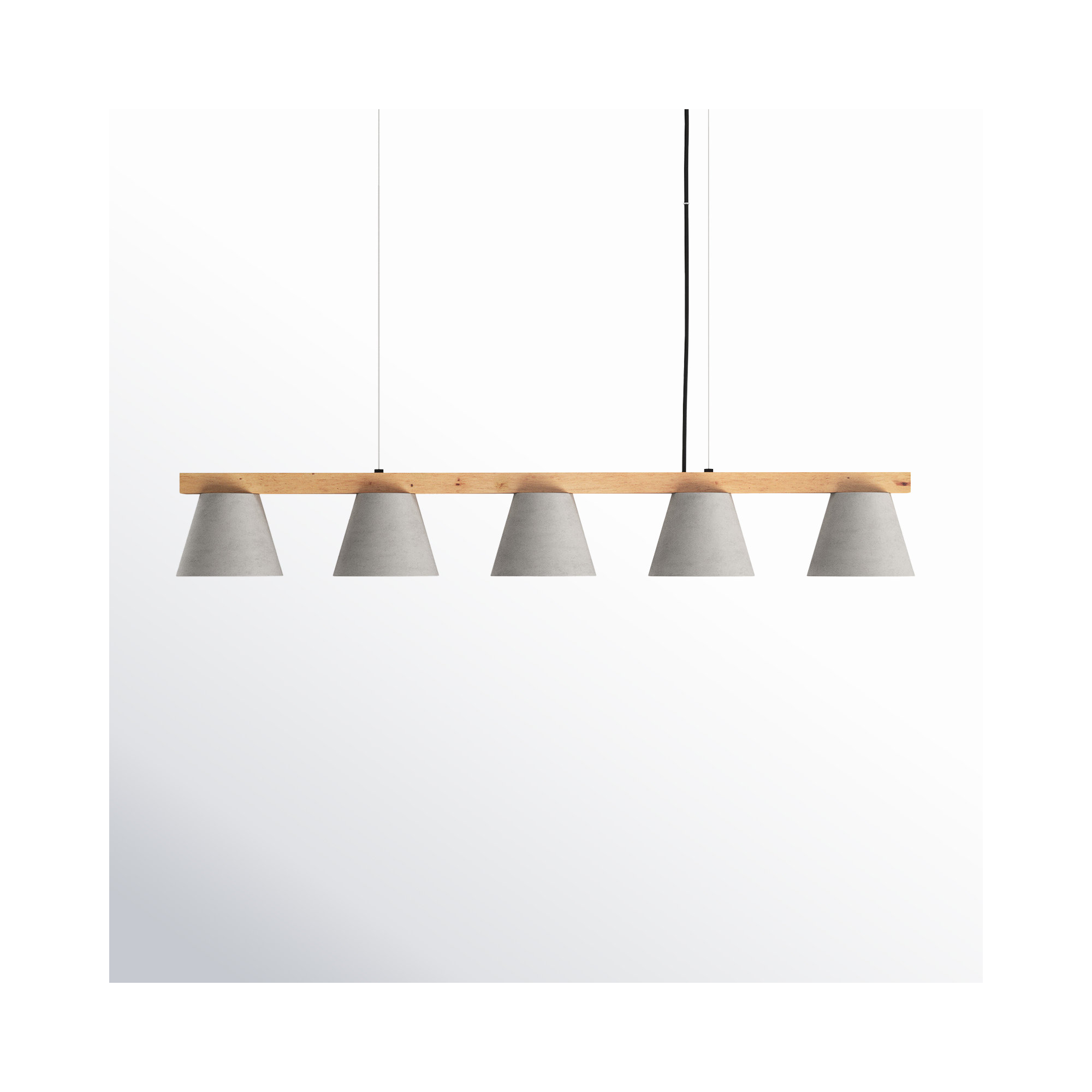 London 5-Light Dimmable Linear Pendant