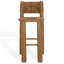 Romona Rattan Weaving Round Outdoor Barstool