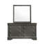 Miroir de style moderne Blaze en bois (seulement miroir)-1207996568