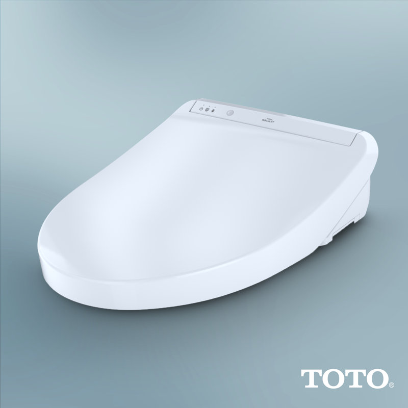 Washlet® Toilet Elongated Seat Bidet, Cotton