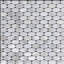 SeaTile 0.5" x 1" Seashell Penny Round Mosaic Wall & Floor Tile