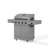 TYTUS Anaheim 4-Burner Gas Grill