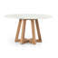 Creston Round Marble Dining Table-1261771381