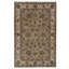 Hand Knotted Wool Area Rug in Beige And Ivory