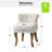 Modern Tufted Velvet Side Chair with Solid Wood Legs-696709291