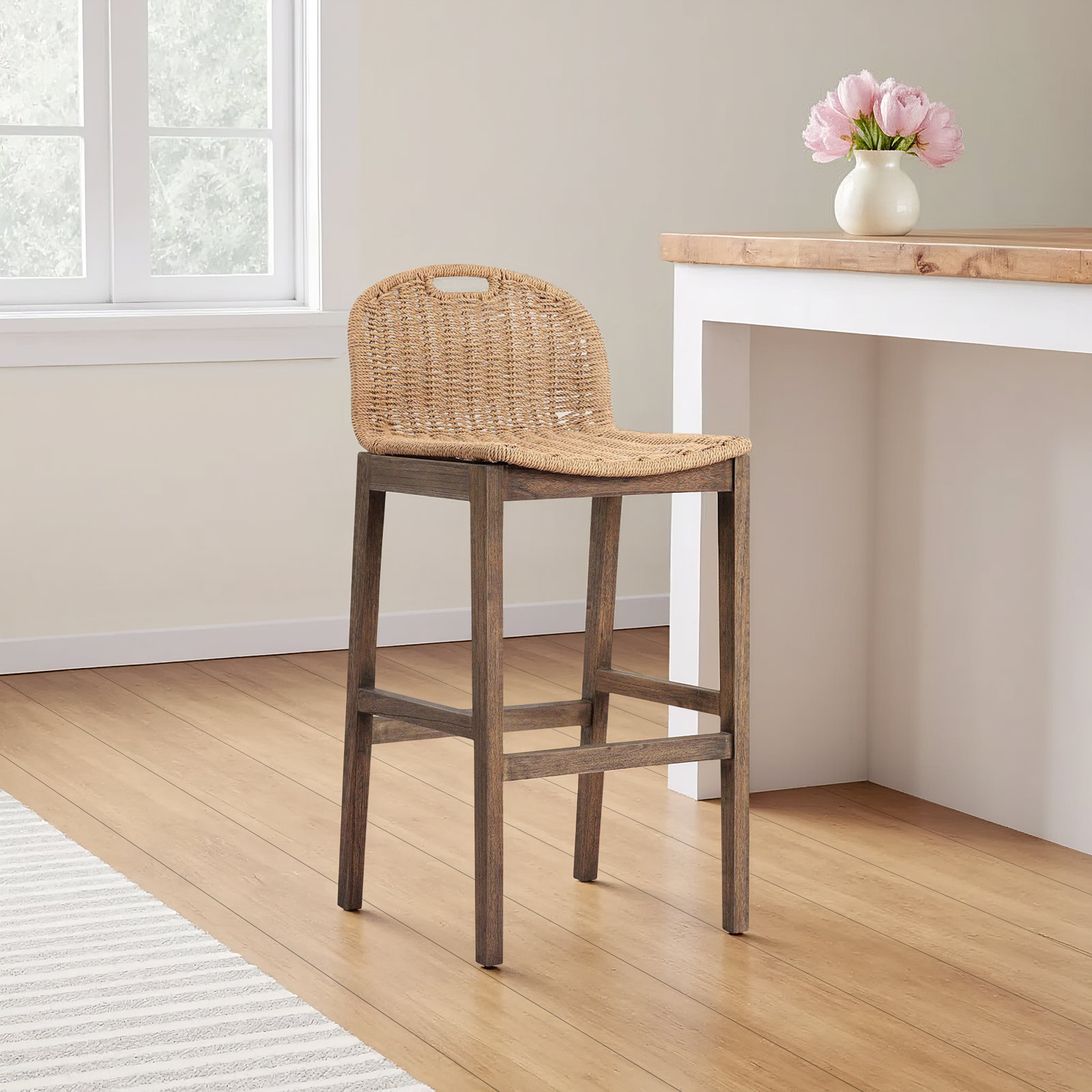 Tiffer Bar and Counter Stool, Counter Stool (26.93” Seat Height)