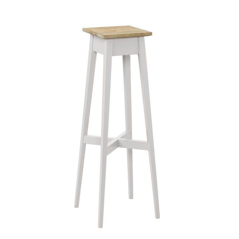 Decatur Plant Stand, White, H80 x L28 x D28cm