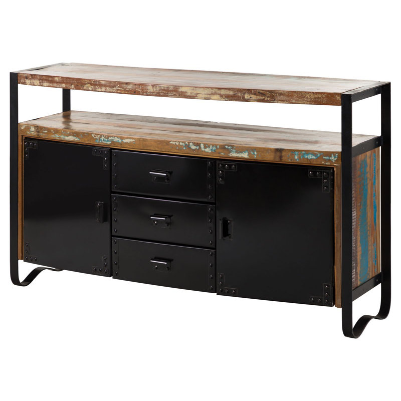 150cm Solid Wood Sideboard