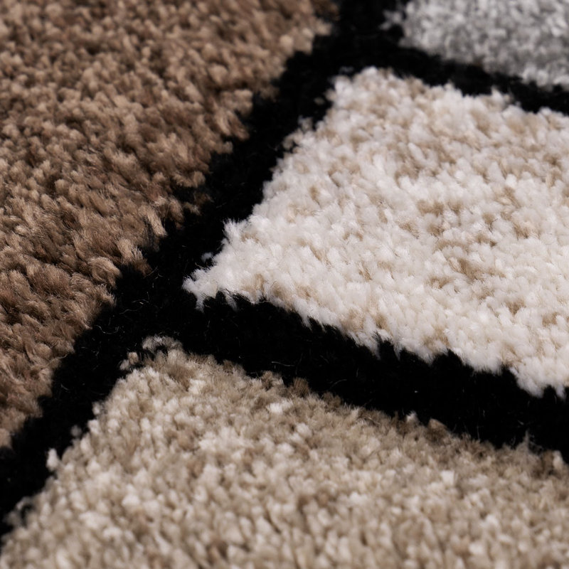 Abbriella Geometric Area Rug, Rectangle 240 x 330cm