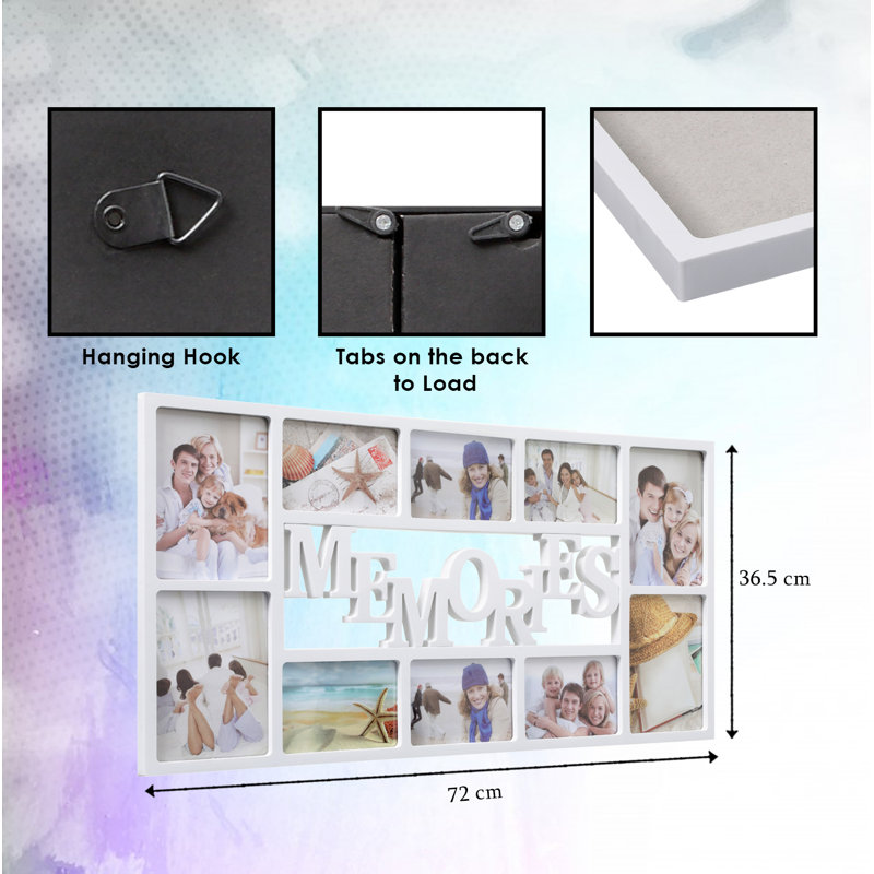 Lack Matte Picture Frame, White