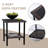 5-Piece Wicker Outdoor Patio Armrest Set-1689812145