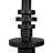 Wilton 62'' Black Novelty Floor Lamp